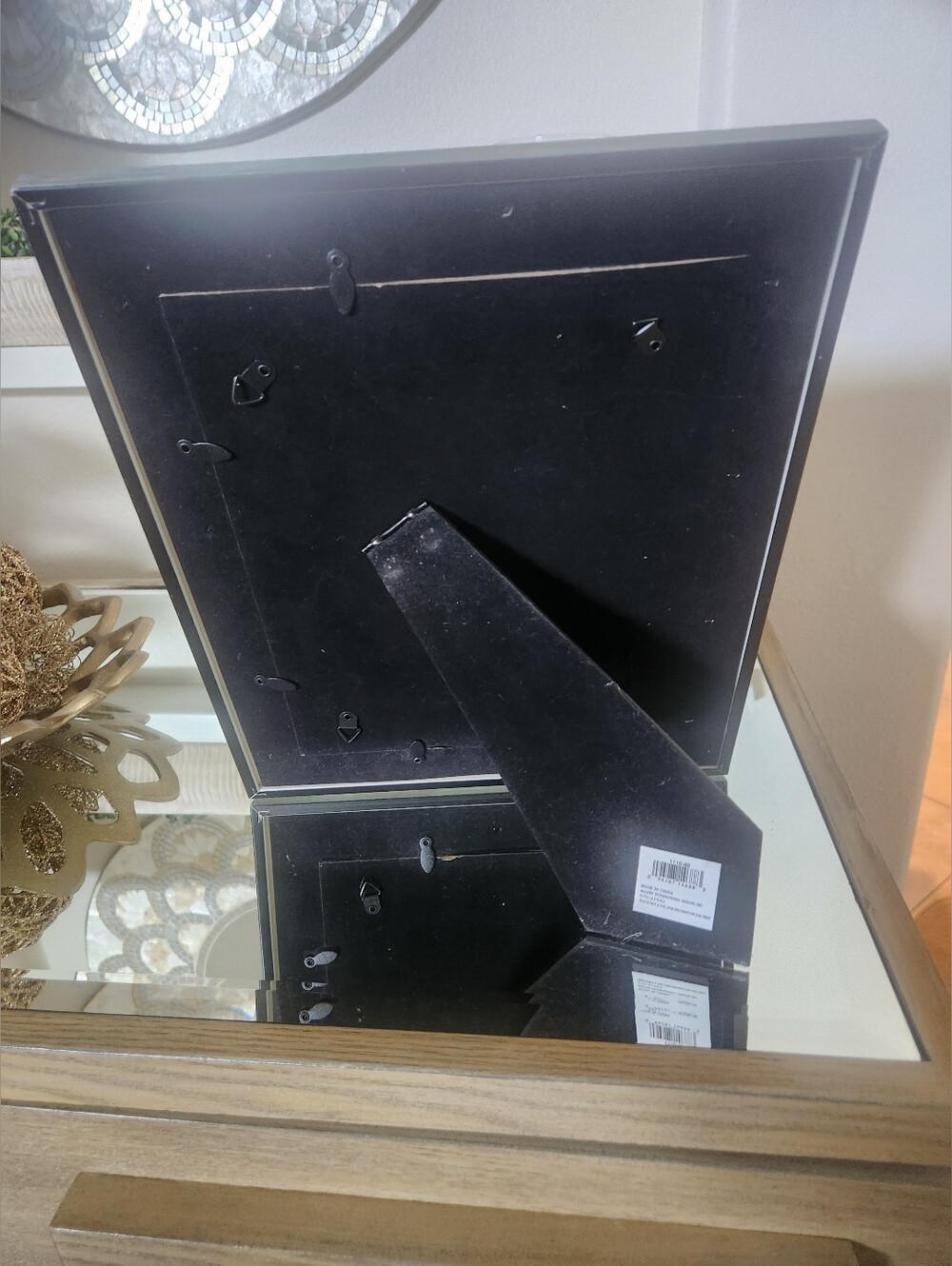 Seashell Wall Art in Weathered Green Frame - Picture 3 of 3